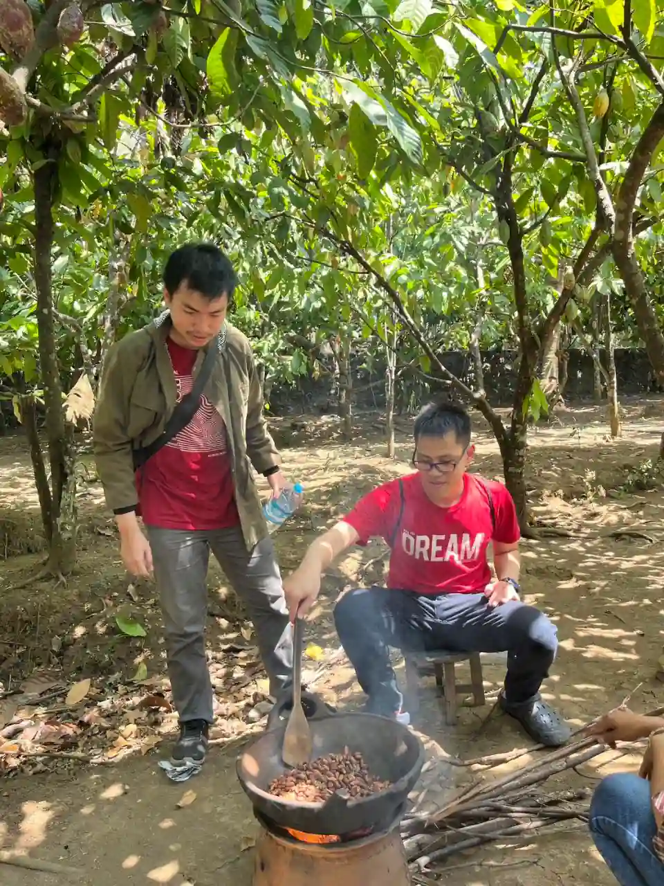 Roasting Cocoa Beans